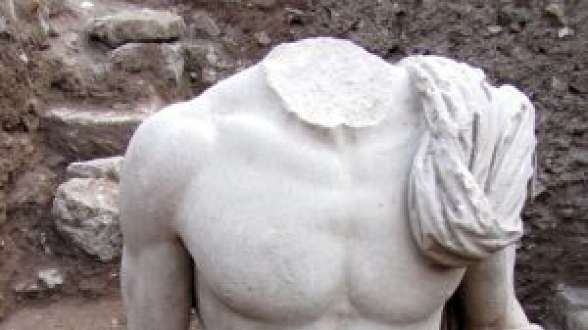 Άγαλμα των ρωμαϊκών χρόνων βρέθηκε στην Επίδαυρο